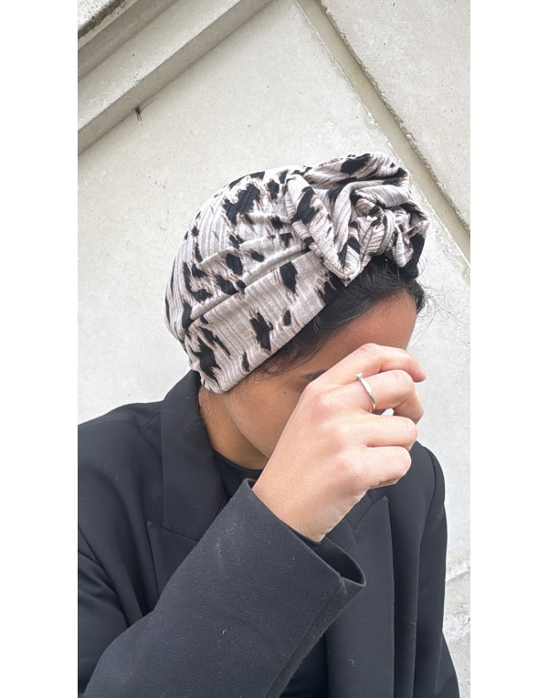 Turban bonnet Tacheté préformé