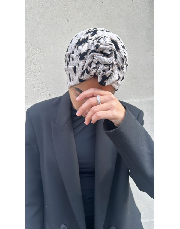 Turban bonnet Tacheté préformé