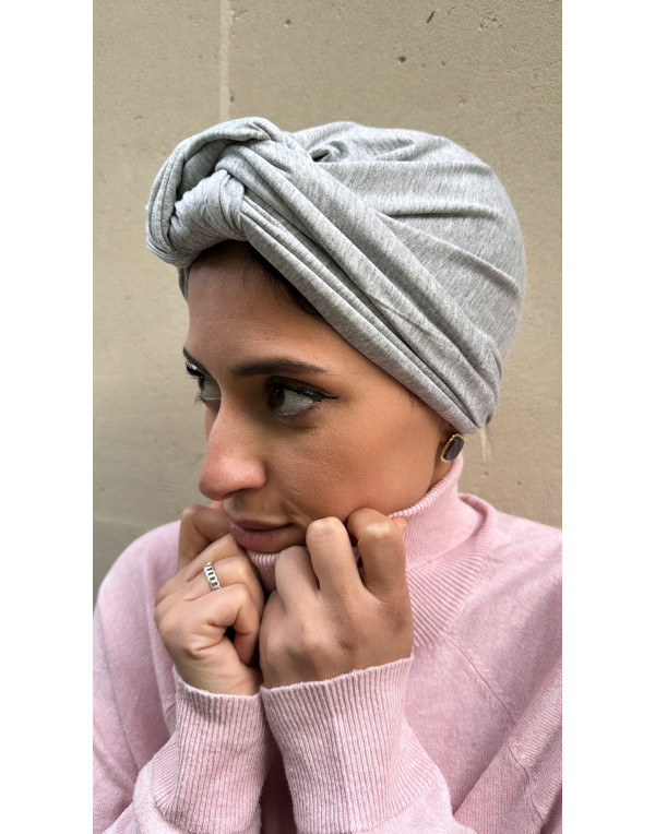 Gris jersey coton