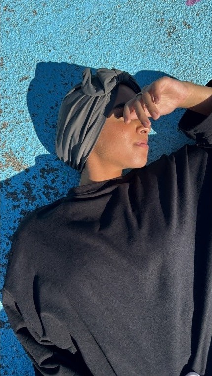 Bonnet Maillot de bain Kaki – Image 3