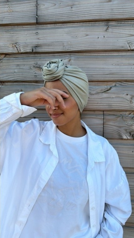 Olive Jersey Coton – Image 2