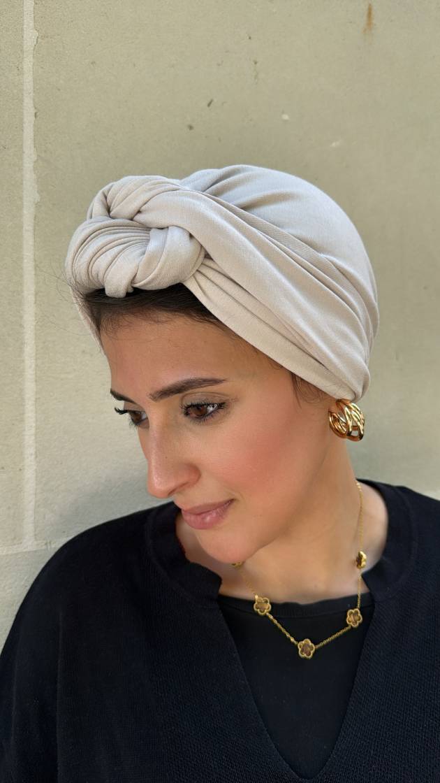 Bérénice beige jersey coton