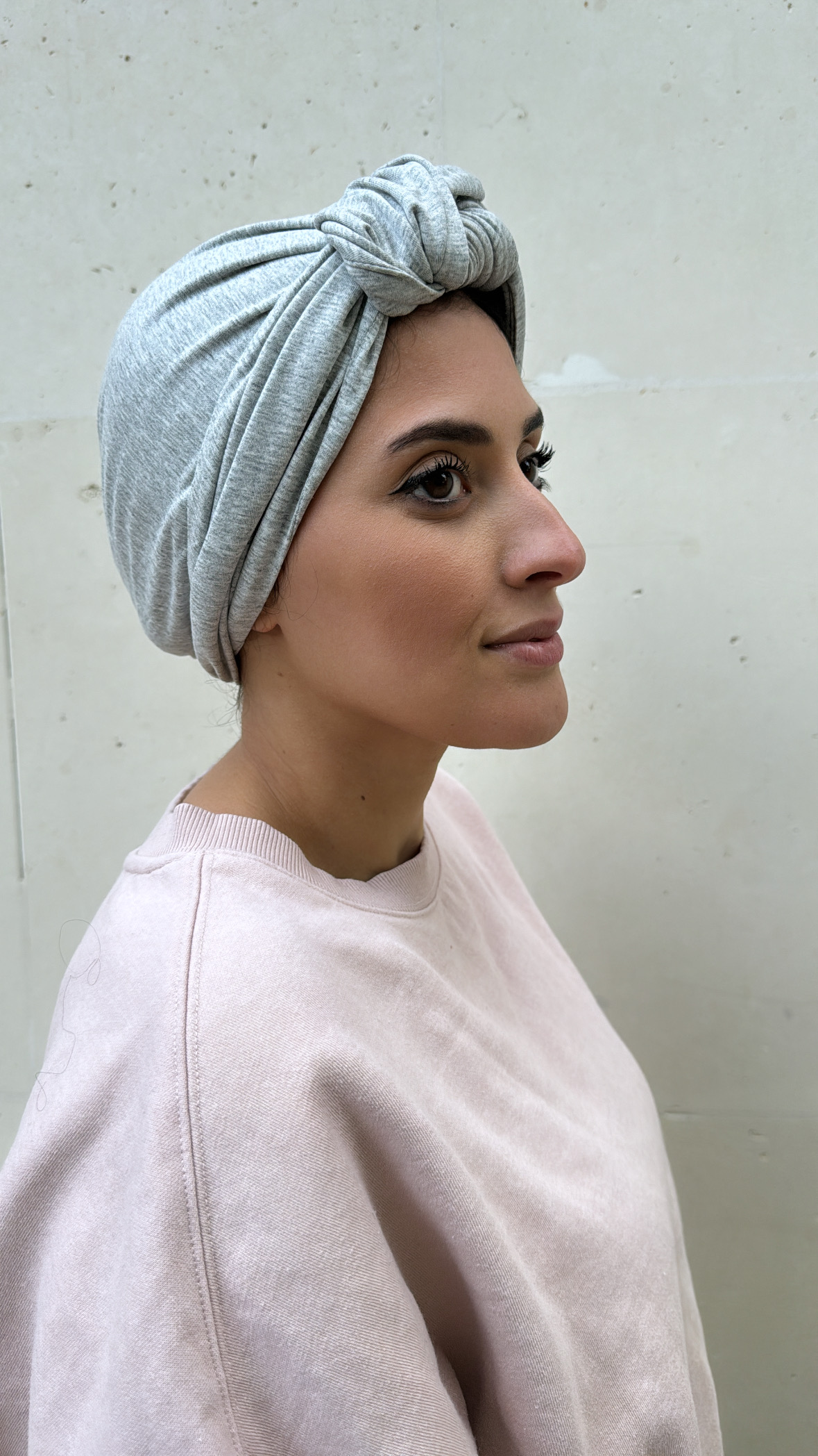 Gris jersey coton – Image 2