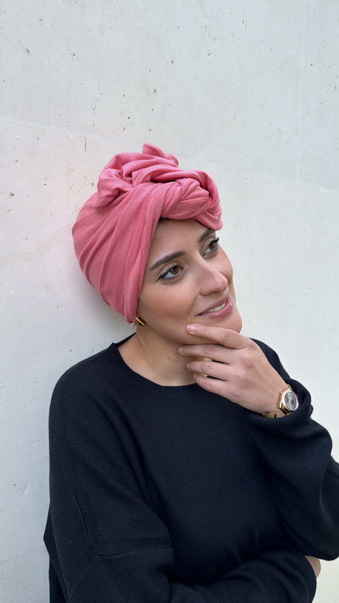 Rosa jersey coton – Image 2