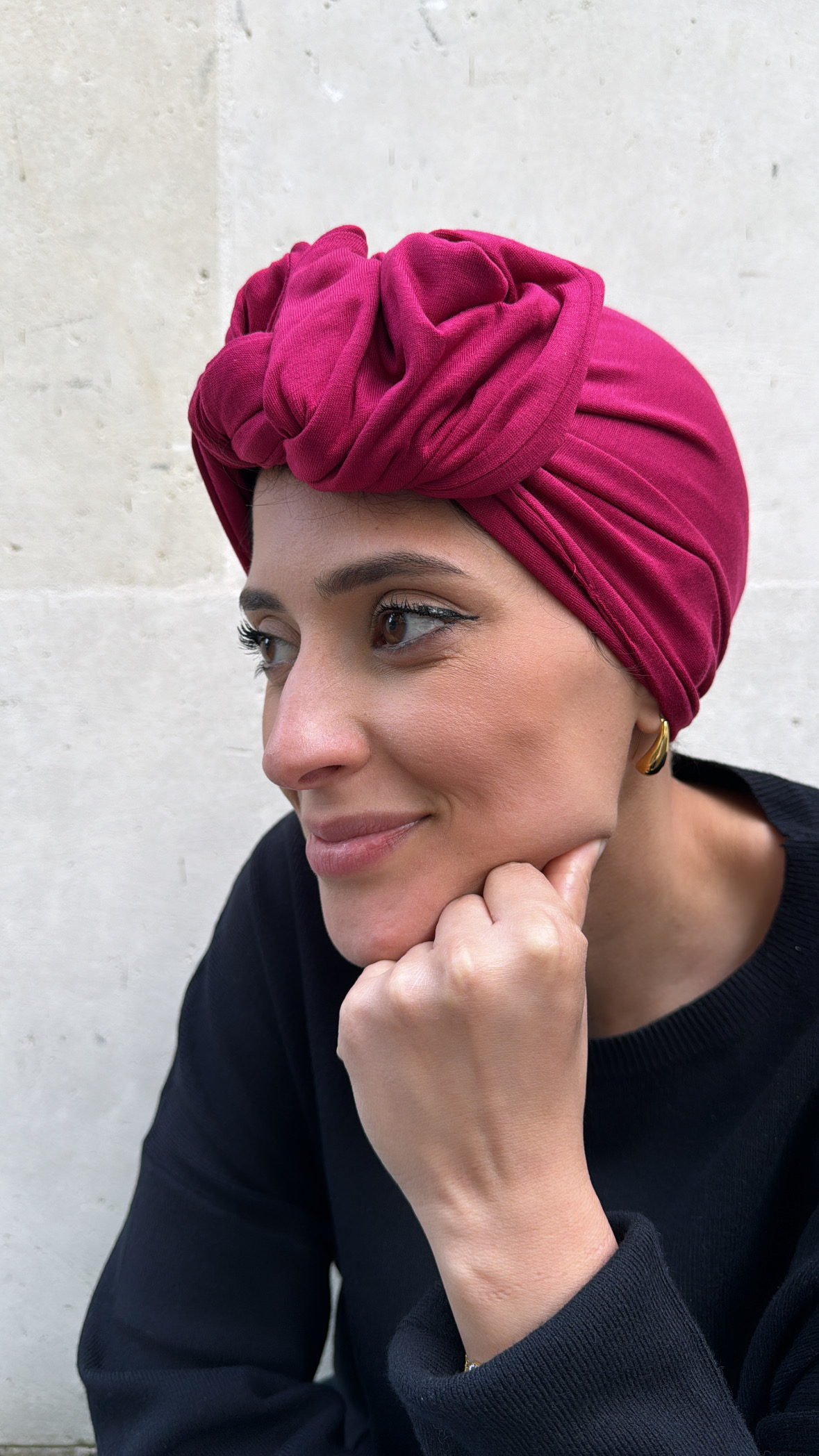 Framboise jersey coton – Image 2