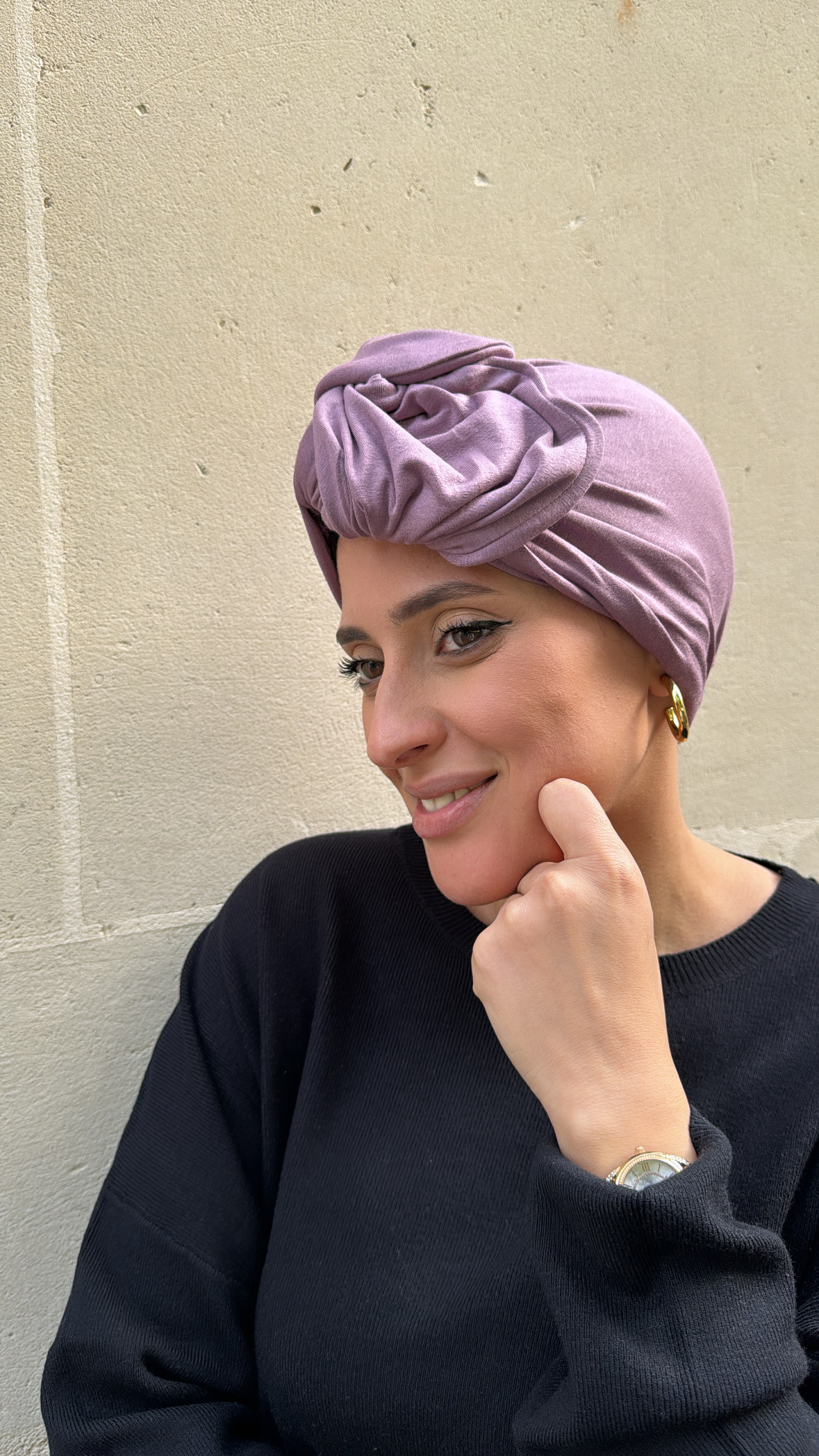 Lavande jersey coton – Image 4