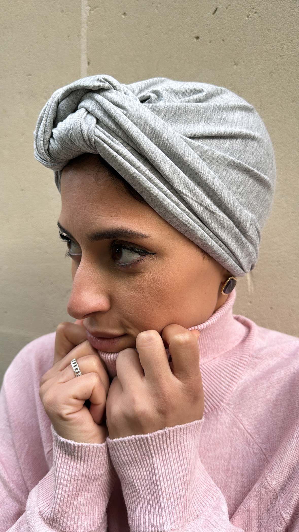 Gris jersey coton – Image 3