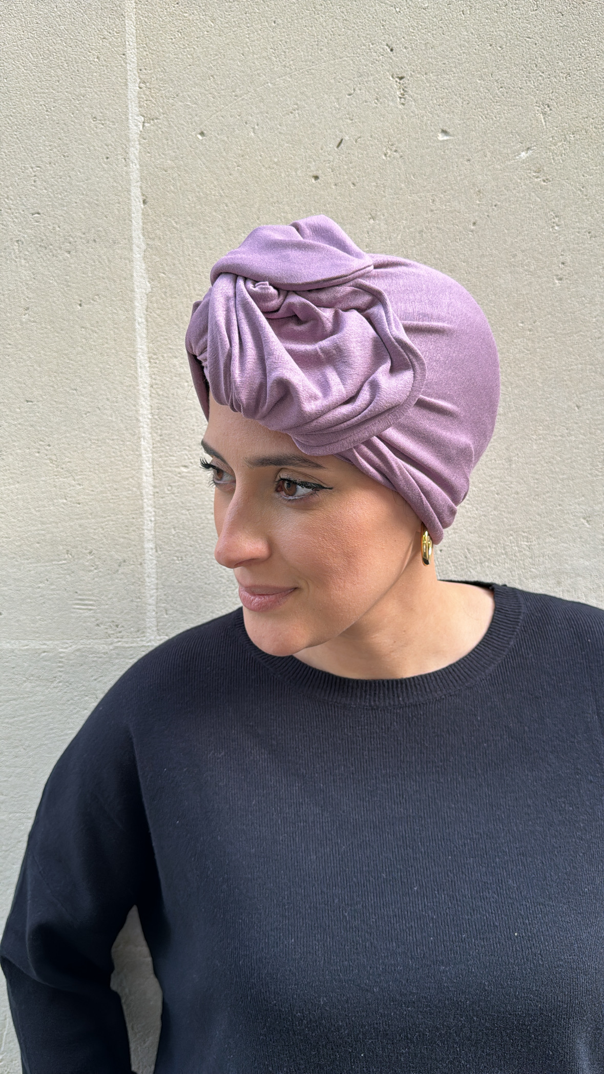 Lavande jersey coton