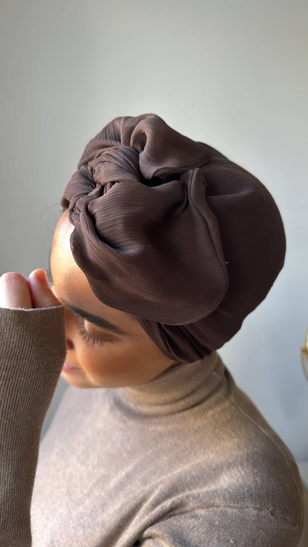 Marron Soie Mousseline